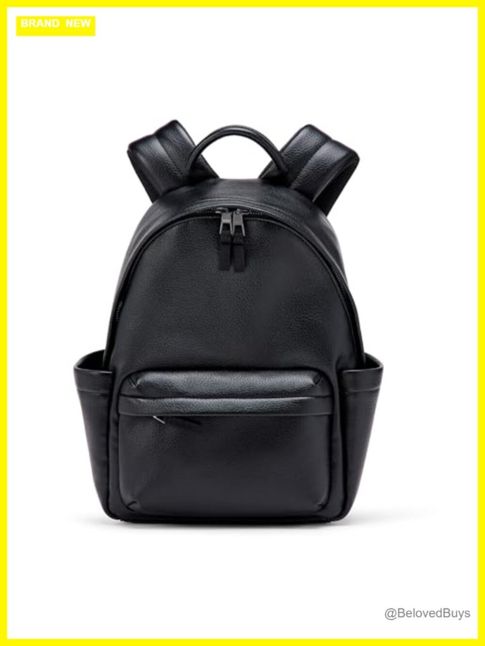 Faux Leather Small Backpack Bag Satchel Adjustable Strap